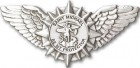 St. Michael with Wings Visor Clip