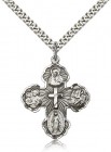 5-Way Pendant with Scalloped Edges