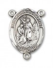 St. John the Baptist Rosary Centerpiece Sterling Silver or Pewter
