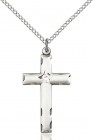 Women's Birthstone Cross Pendant