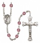 Women's St. Rocco Birthstone Rosary