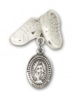 Baby Pin with Miraculous Charm and Baby Boots Pin