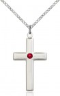 Women's Plain Cross Pendant