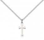 Plain Petite Cross Pendant