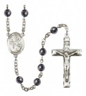 Men's St. Matthew the Apostle Silver Plated Rosary