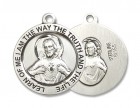 Satin Finish Women's Scapular Necklace