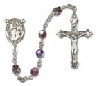 Our Lady of Consolation Rosary Our Lady of Mercy Sterling Silver Heirloom Rosary Fancy Crucifix