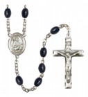 Men's St. William of Rochester Silver Plated Rosary