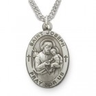 Men's Oval St. Joseph Pendant