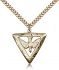 Women's Holy Spirit Triangle Pendant