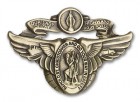 Our Lady of the Highway & St. Christopher Visor Clip