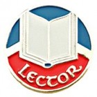 Lector Lapel Pin