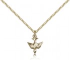 Small Descending Dove Holy Spirit Medal