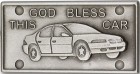 God Bless This Car Visor Clip