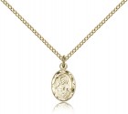 Charm Size Scapular Necklace