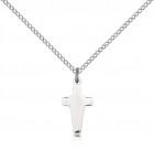 Youth Abstract Cross Pendant