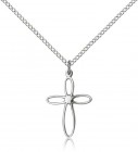 Women's Loop Cross Pendant