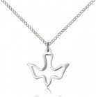High Polish Cut Out Holy Spirit Medal