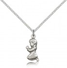 Praying Girl Pendant