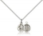 Petite Round St. Benedict Medal