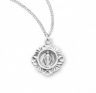 Pretty Floral Border Miraculous Pendant