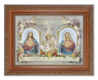 Sacred Hearts Baby Room Blessing 6x8 Print Under Glass
