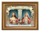 Sacred Hearts House Blessing 12x16 Framed Print Artboard