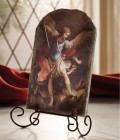 Saint Michael Tile Plaque 8.5“ High