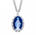 Scallop Edge Miraculous Cameo Necklace