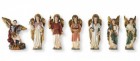 Seven Piece Archangel Statue Set 5 Inch High Statue