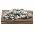 Sleeping Saint Joseph Pewter Statue 4 Inch