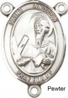 St. Andrew Rosary Centerpiece Sterling Silver or Pewter