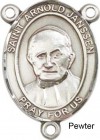 St. Arnold Janssen Rosary Centerpiece Sterling Silver or Pewter
