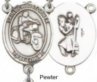 St. Christopher Motorcycle Centerpiece