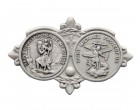 St Christopher & St Michael Visor Clip