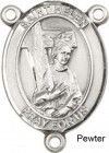 St. Helen Rosary Centerpiece Sterling Silver or Pewter