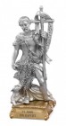 Saint John the Baptist Pewter Statue 4 Inch