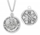 St. Michael EMT Medal Sterling Silver