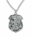 St. Michael Medal Pewter