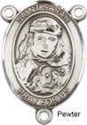 St. Sarah Rosary Centerpiece Sterling Silver or Pewter