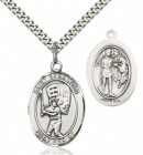 St. Sebastian Baseball Medal
