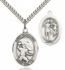 St. Sebastian Football Medal