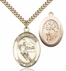 St. Sebastian Ice Hockey Pendant