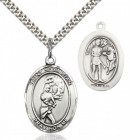 St. Sebastian Softball Medal