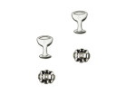 Sterling Silver Chalice Post Earrings