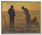 The Angelus Gold Frame 11x14 Plaque
