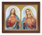 The Sacred Hearts with Halos 11x14 Framed Print Artboard