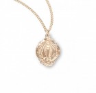 Women's Small Baroque Style Miraculous Pendant