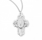Women's Cross with Miraculous Medal