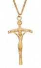 Women's Goldtone Papal Necklace
